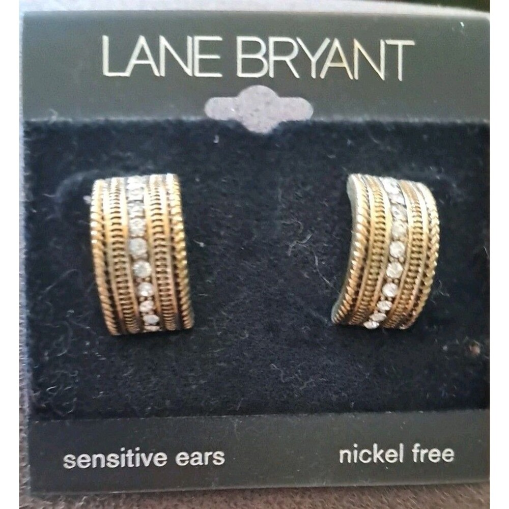 Lane Bryant Earrings Sensitive Ears Nickel Free